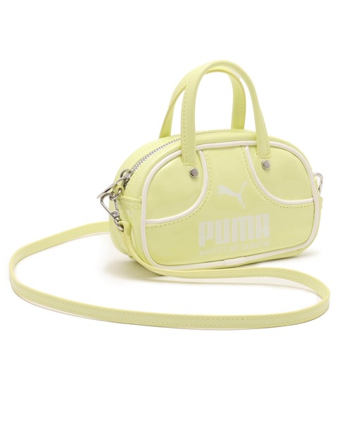 PUMA（プーマ）の「PUMA PUMA 1976 MICRO GRIP BAG / プーマ プーマ 1976 マイクログリップバッグ（ハンドバッグ・レディース・ブラック/レッド/グリーン・ONE SIZE）」の2枚目の写真