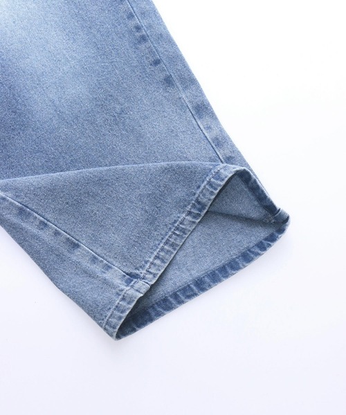 ANAP GｉRL（アナップガール）の「レイヤード デザイン デニム ワイド パンツ（デニムパンツ・キッズ・ライトブルー/ブルー・S/M/XS）」の9枚目の写真