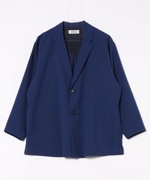 ZUCCa　ジャケット 22SS 定価34100円　PEトロ　黒　美品 ズッカ ZUCCa / S ストレッチドライツイル / ジャケット(M black(26
