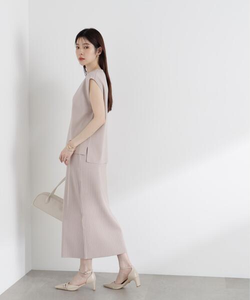 PROPORTION BODY DRESSING(プロポーションボディドレッシング)の「ナローニットSETUP / 1215240805(ワンピース・レディース・ブラウン/グレー/ダークグレー・P/S/MEDIUM/SMALL)」の14枚目の写真