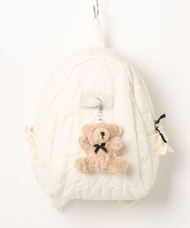 KIDS FOREST（キッズフォレスト）の「マスコット付キルトリュック（バックパック/リュック）」