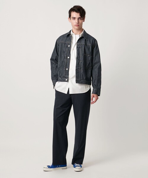 UNITED ARROWS（ユナイテッドアローズ）の「カリビアーナミルズ ポプリン レギュラーカラーシャツ（シャツ/ブラウス・メンズ・ライトブルー/ライトピンク/ライラック/ホワイト・XL/M/S/L）」の6枚目の写真