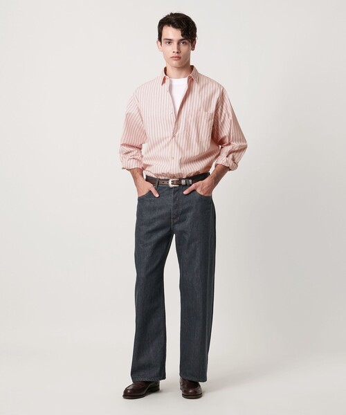 UNITED ARROWS（ユナイテッドアローズ）の「カリビアーナミルズ ポプリン レギュラーカラーシャツ（シャツ/ブラウス・メンズ・ライトブルー/ライトピンク/ライラック/ホワイト・XL/M/S/L）」の8枚目の写真