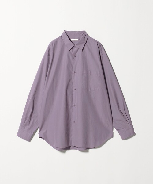 UNITED ARROWS（ユナイテッドアローズ）の「カリビアーナミルズ ポプリン レギュラーカラーシャツ（シャツ/ブラウス・メンズ・ライトブルー/ライトピンク/ライラック/ホワイト・XL/M/S/L）」の17枚目の写真