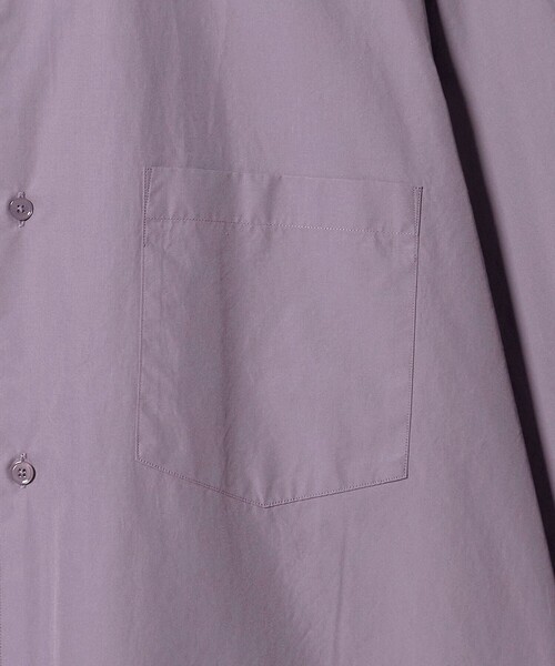 UNITED ARROWS（ユナイテッドアローズ）の「カリビアーナミルズ ポプリン レギュラーカラーシャツ（シャツ/ブラウス・メンズ・ライトブルー/ライトピンク/ライラック/ホワイト・XL/M/S/L）」の22枚目の写真