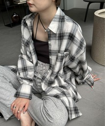 チェックBIGシャツ