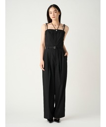 極美品 FRAY I.D フレイアイディー オールインワン サロペット カーキ1 極美品 FRAY I.D フレイアイディー オールインワン サロペット