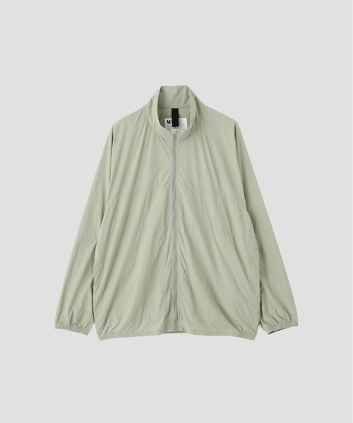 MHL.（エムエイチエル）の「PROOFED LIGHT NYLON TAFFETA（ブルゾン・メンズ・セージグリーン/ブラック/ネイビー・MEDIUM/LARGE）」の12枚目の写真