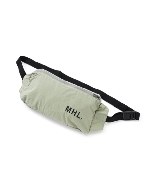 MHL.（エムエイチエル）の「PROOFED LIGHT NYLON TAFFETA（ブルゾン・メンズ・セージグリーン/ブラック/ネイビー・MEDIUM/LARGE）」の16枚目の写真