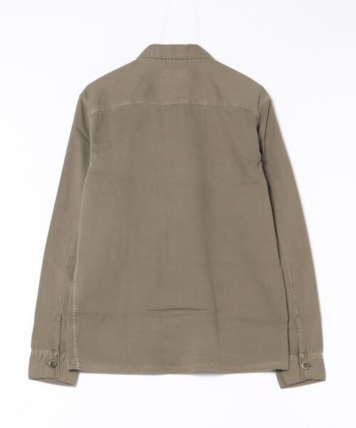 ALLSAINTS(オールセインツ)の「ALBYN LONG SLEEVE COTTON SHIRT | ALBYN 長袖 コットン シャツ(シャツ/ブラウス・メンズ・グリーン系その他・S/M/L/XS)」の8枚目の写真