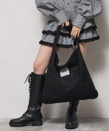 jouetie（ジュエティ）の「【jouetie/ジュエティ】メタリックモールヤーン　ビッグショルダーバッグ（ショルダーバッグ）」