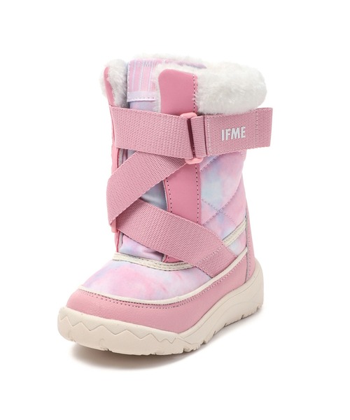 IFME（イフミー）の「KIDS｜キネティックベルトスノーブーツ[撥水・防滑]（ブーツ・キッズ・パープル/ブラック/ピンク/ネイビー/ベージュ・18.0cm/17.0cm/16.0cm/15.0cm/19.0cm）」の20枚目の写真