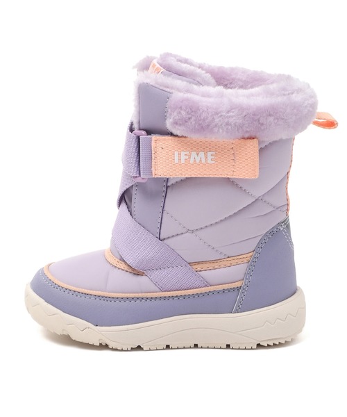 IFME（イフミー）の「KIDS｜キネティックベルトスノーブーツ[撥水・防滑]（ブーツ・キッズ・パープル/ブラック/ピンク/ネイビー/ベージュ・18.0cm/17.0cm/16.0cm/15.0cm/19.0cm）」の11枚目の写真