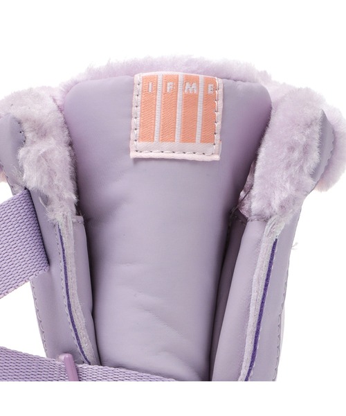 IFME（イフミー）の「KIDS｜キネティックベルトスノーブーツ[撥水・防滑]（ブーツ・キッズ・パープル/ブラック/ピンク/ネイビー/ベージュ・18.0cm/17.0cm/16.0cm/15.0cm/19.0cm）」の8枚目の写真