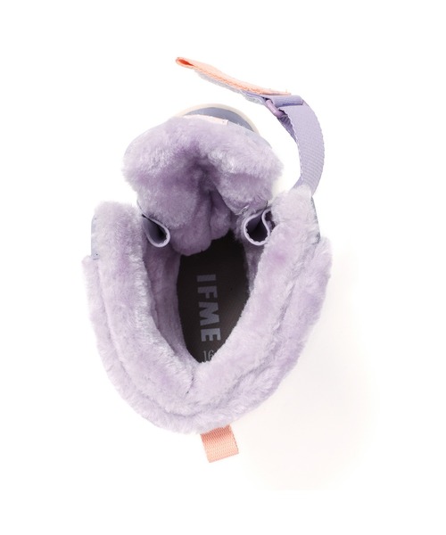 IFME（イフミー）の「KIDS｜キネティックベルトスノーブーツ[撥水・防滑]（ブーツ・キッズ・パープル/ブラック/ピンク/ネイビー/ベージュ・18.0cm/17.0cm/16.0cm/15.0cm/19.0cm）」の7枚目の写真