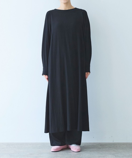 yuni ビュルデサボン 七分袖ワンピース 楽天市場】セールyuni（ユニ） キャッチワッシャー バンドカラー