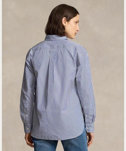 ストライプド コットン シャツ（シャツ/ブラウス）｜POLO RALPH LAUREN