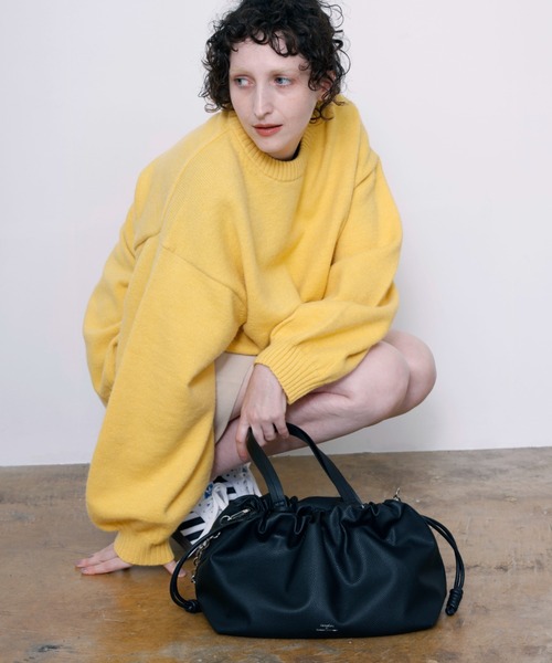 DRAW(ドロー) / ドローストリング バッグ ミディアム（ショルダー