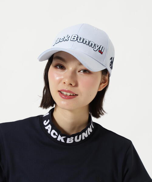 Jack Bunny!!(ジャックバニー)の「【Jack Bunny!!】キャップ (UNISEX)(キャップ・レディース・ホワイト/ブラウン/ネイビー/ブルー・FREE)」の4枚目の写真