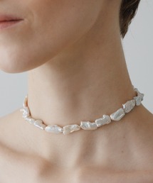 ADAM ET ROPE'(A_Gy)́yEMOELLEzfreshwater pearl choker(`[J[)