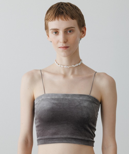 ADAM ET ROPE'(アダムエロペ)の「【EMOELLE】freshwater pearl choker(チョーカー・レディース・オフホワイト・FREE)」の2枚目の写真