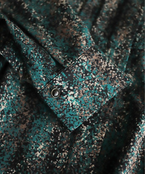 NOMBRE IMPAIR（ノンブルアンペール）の「ドローイングドットPT　ラグランヨークワンピース（ワンピース・レディース・グリーン・FREE）」の14枚目の写真