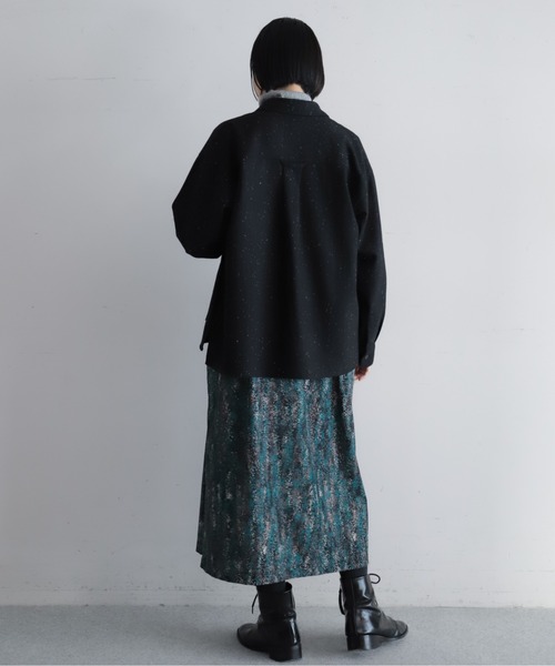 NOMBRE IMPAIR（ノンブルアンペール）の「ドローイングドットPT　ラグランヨークワンピース（ワンピース・レディース・グリーン・FREE）」の22枚目の写真