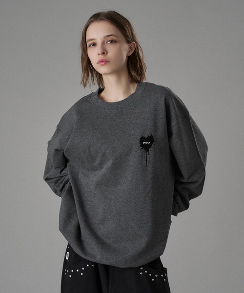 25AW HEART LOGO DRAW CODE SWEAT / ハートロゴドローコードスウェット