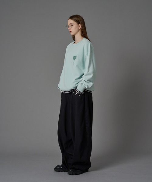 26SS HEART LOGO DRAW CODE SWEAT / ハートロゴドローコードスウェット