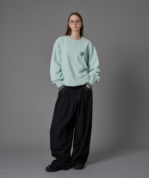 25AW HEART LOGO DRAW CODE SWEAT / ハートロゴドローコードスウェット