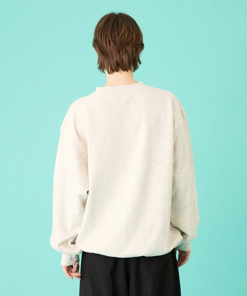 セール】26SS HEART LOGO DRAW CODE SWEAT / ハートロゴドローコード