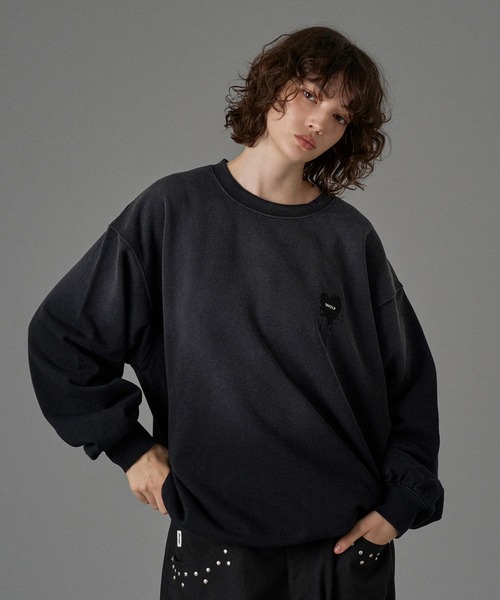 25AW HEART LOGO DRAW CODE SWEAT / ハートロゴドローコードスウェット