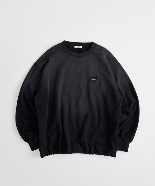 セール】25AW HEART LOGO DRAW CODE SWEAT / ハートロゴドローコード