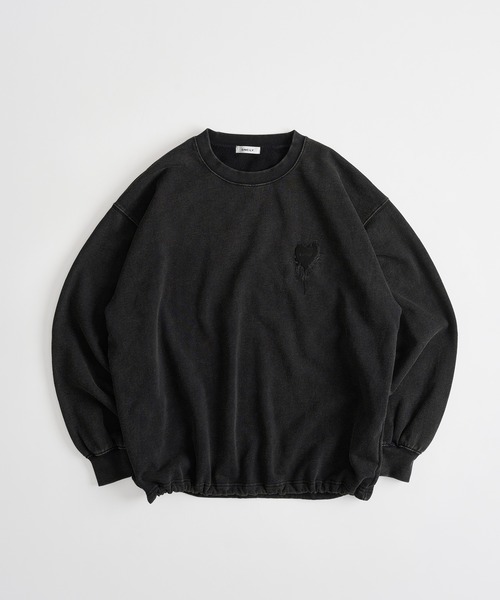 10mページ♡⃜ 25AW HEART LOGO DRAW CODE SWEAT / ハートロゴドローコード
