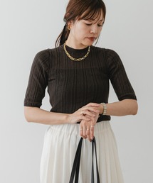 URBAN RESEARCH ROSSO - 新品タグ付き★アーバンリサーチロッソ★フェレット　ニット　2way 新品タグ付き☆アーバンリサーチロッソ☆フェレット ニット 2way