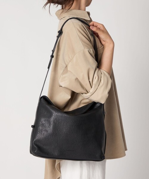 ALICE MARTHA（アリスマシャ）の「＜ALICE MARTHA＞ DENBER（ショルダーバッグ・レディース・ブラック/ダークブラウン・FREE）」の19枚目の写真