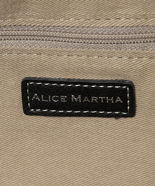 ALICE MARTHA（アリスマシャ）の「＜ALICE MARTHA＞ DENBER（ショルダーバッグ・レディース・ブラック/ダークブラウン・FREE）」の10枚目の写真