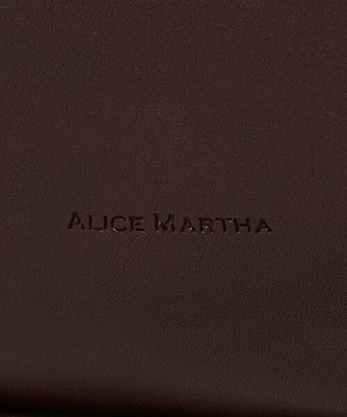 ALICE MARTHA（アリスマシャ）の「＜ALICE MARTHA＞ DENBER（ショルダーバッグ・レディース・ブラック/ダークブラウン・FREE）」の16枚目の写真