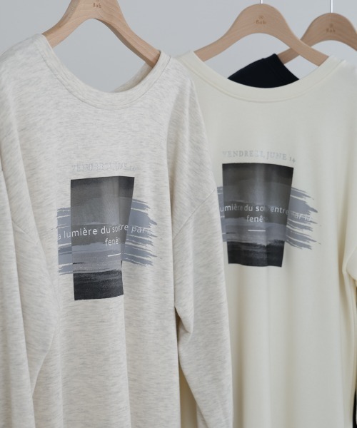 Bab(バブ)の「【選べるサイズ展開】前後2WAYホックプリントマーメイドスウェットワンピース(ワンピース・レディース・ネイビー/アイボリー/ブラウン系その他2/チャコールグレー/杢グレー・S/M)」の7枚目の写真