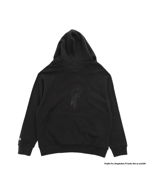 Manhattan Portage（マンハッタンポーテージ）の「Sweat Parka DORAEMON（パーカー・メンズ・オートミール/ブラック・SMALL/MEDIUM/X-LARGE/LARGE）」の3枚目の写真