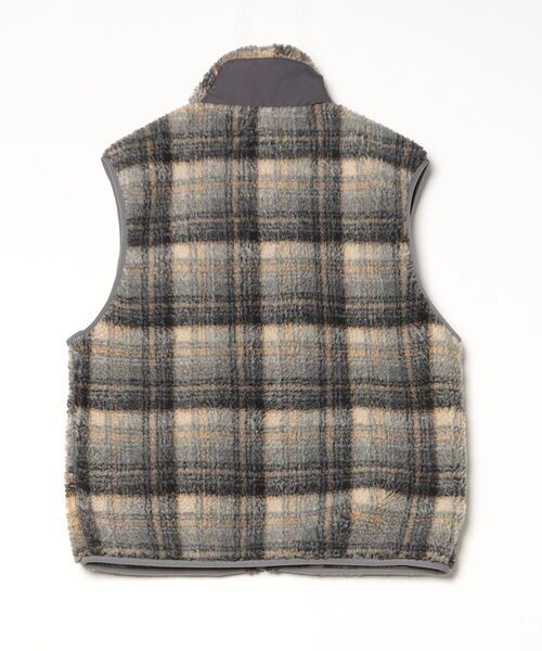 PENDLETON（ペンドルトン）の「ジャガードボア・スタンドベスト（ベスト・メンズ・マスタード/アイボリー/グレー系その他/ブラック系その他・LARGE/SMALL/MEDIUM）」の15枚目の写真