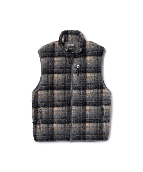セール】ジャガードボア・スタンドベスト（ベスト）｜PENDLETON（ペン