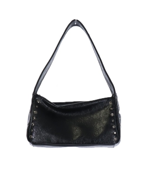 ANAP(アナップ)の「サイド スタッズ 2WAY バッグ(ショルダーバッグ・レディース・グレー/ブラック・ONE SIZE)」の13枚目の写真