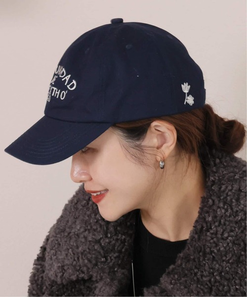 LY（エルワイ）の「《追加》【LY / エルワイ】Garabato Cap（キャップ・レディース・ボルドー/ピンク/ネイビー・FREE）」の2枚目の写真