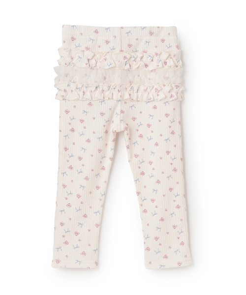 petit main（プティマイン）の「バックフリルレギンス（レギンス/スパッツ・キッズ・アイボリー/ライトピンク/ブルー/チャコール/ピンク・80ｃｍ/120cm/130cm/90cm/100cm/110cm）」の19枚目の写真