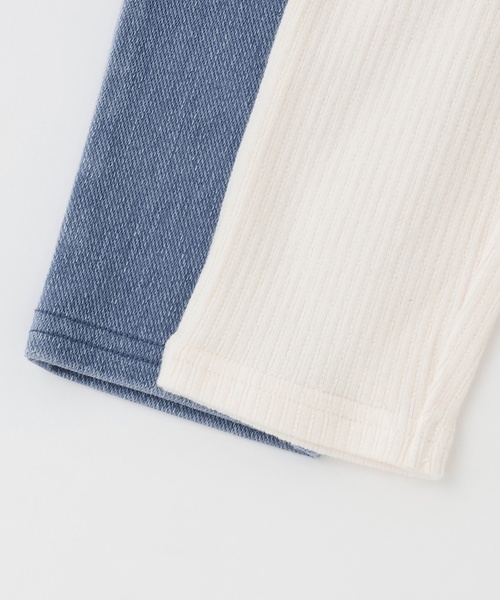 petit main（プティマイン）の「バックフリルレギンス（レギンス/スパッツ・キッズ・アイボリー/ライトピンク/ブルー/チャコール/ピンク・80ｃｍ/120cm/130cm/90cm/100cm/110cm）」の10枚目の写真