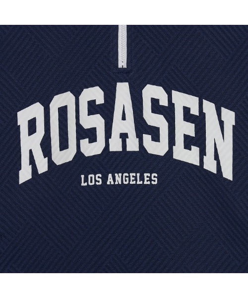ROSASEN(ロサーセン)の「【Rosasen/GOLF】A-Line 膨れジャカード プルオーバー(その他トップス・メンズ・ネイビー/ライトグレー・50/48/52)」の12枚目の写真