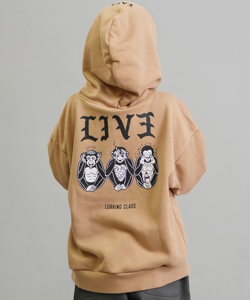 セール】LURKING CLASS/ラーキングクラス LIV3 HOOD キッズ パーカー