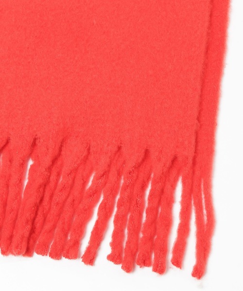 LOWRYS FARM（ローリーズファーム）の「フトフリンジムジストール　580194（ストール/ショール・レディース・ブラウン/グレー/レッド/ピンク/アイボリー/ブルー・FREE）」の14枚目の写真