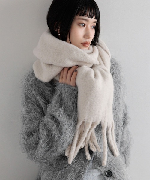 フトフリンジムジストール 580194（ストール/ショール）｜LOWRYS FARM